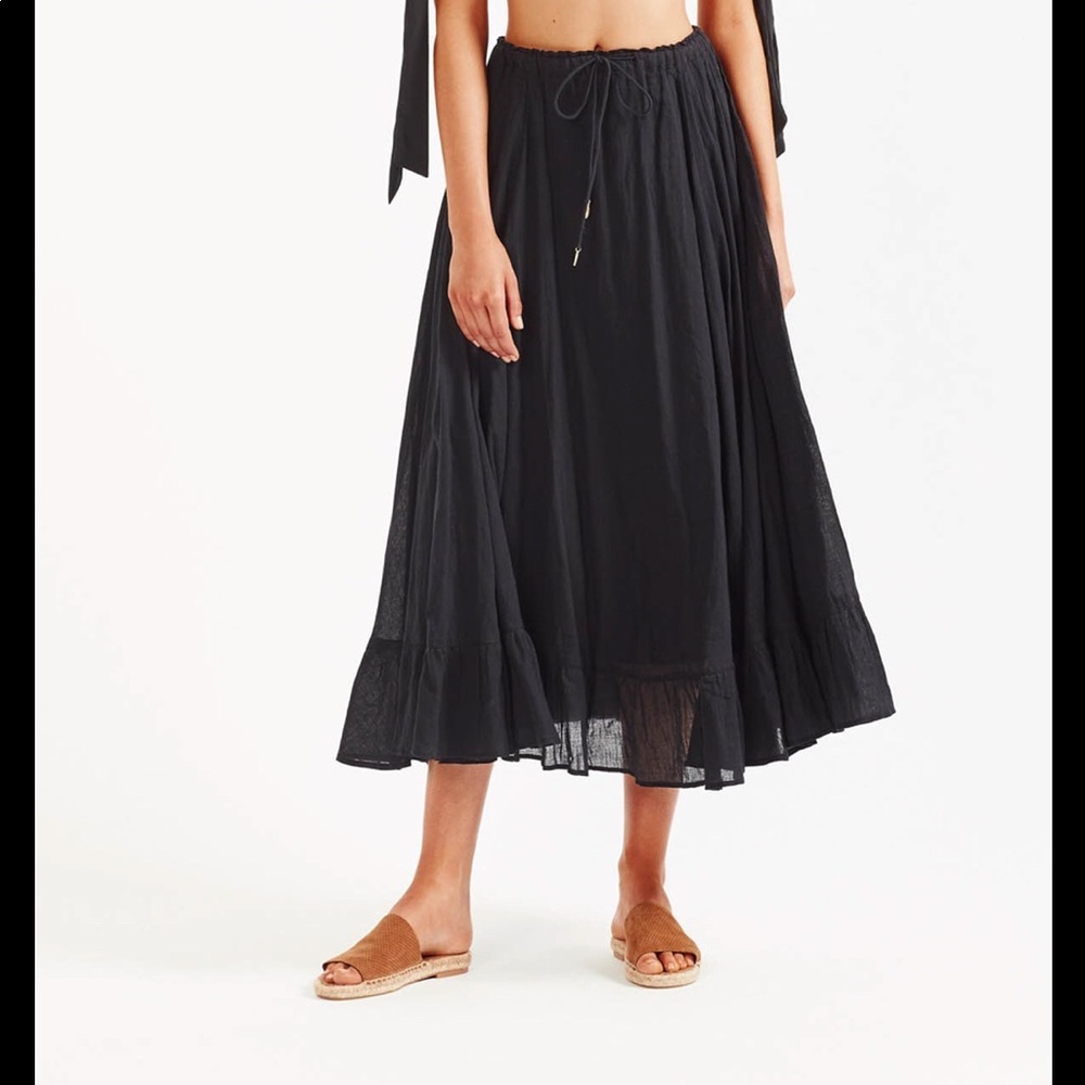 Tigerlily Marjan black skirt
